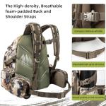 ALLBLESSED hunting backpack for men Waterproof Camo Pack Hunting gifts for men gear Hunting Day Pack-BlessedBark-35L