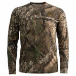 SCENTBLOCKER Scent Blocker Fused Cotton Lightweight Long-Sleeve Shirt, Camo Hunting Clothes (RT APX, XX-Large)