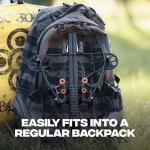 BALLISTA BAT Reverse Draw Compound Mini Crossbow - Crossbow for Hunting, Fishing and Target - Fast 340 fps, Powerful 150lbs, Lightweight 3lbs