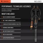 RAVIN R10 Crossbow Package - High-Performance Black Hunting Bow with Helicoil Technology, Crank Handle, and Illuminated Scope - Lightweight, Pre-Assembled, and Accurate - Ideal for Archery & Hunting