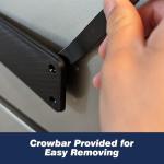 Magnet Magazine Holder, Double Magnetic Sided Gun Safe Oraganizer Ammunition Magazines Rack for Gun Safe Room, Magnet Ammo Storage/Organizer, Gun Safe Accessories for Men, Gifts for Men(1 Pack)