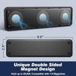 Magnet Magazine Holder, Double Magnetic Sided Gun Safe Oraganizer Ammunition Magazines Rack for Gun Safe Room, Magnet Ammo Storage/Organizer, Gun Safe Accessories for Men, Gifts for Men(1 Pack)