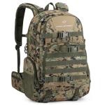 Maelstrom Hunting Backpack for Men Women, Waterproof Hunting Pack with Rain Cover, Long-Lasting 35L Camo Tactical Day Pack for Rifle Bow Gun