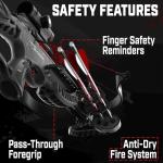 Barnett Wildcat CRX Crossbow Bundle – Includes Bonus Arrow & Broadheads + Scope, Rope Cocking Device, Quiver, 3 Arrows & Neoprene Cover – Tactical 280 FPS Lightweight Hunting Crossbow