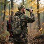 Maelstrom Hunting Backpack for Men Women, Waterproof Hunting Pack with Rain Cover, Long-Lasting 35L Camo Tactical Day Pack for Rifle Bow Gun