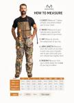 Realtree Men's Edge Camo Hunting Insulated Water-Resistant Breathable Midweight Super Warm Bibs Coveralls | Size X-Large