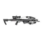 Killer Instinct Burner 415 FPS Crossbow Package (Gray Camo) Basic Bundle (3 Items)