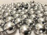 Alien Play 100 X 43 Cal Aluminum Balls for Self Defense and Target Practice, Solid Hard .43 Caliber Ammo Projectiles Fit for T4E Walther PPQ/ TPM1 and Glock17/G17 (Silver)