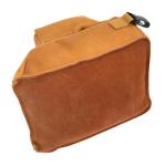 Allen Company Longmont Leather Filled Front & Rear Shooting Rest Combo, Light Brown