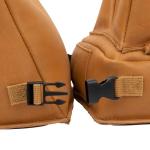 Allen Company Longmont Leather Filled Front & Rear Shooting Rest Combo, Light Brown