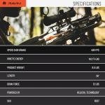 RAVIN R26X Crossbow Package - High-Performance Black Compact Bow with Silent Cocking Crank and Illuminated Scope - 400 FPS, Lightweight, Pre-Assembled, Ambidextrous - Ideal for Archery & Hunting