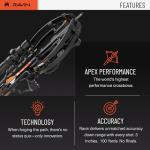 RAVIN R26X Crossbow Package - High-Performance Black Compact Bow with Silent Cocking Crank and Illuminated Scope - 400 FPS, Lightweight, Pre-Assembled, Ambidextrous - Ideal for Archery & Hunting