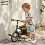 Ysfanwuxi Baby Boy Camo Hunting Clothes Deer/Mallard Duck Romper Zipper Jumpsuit Little Hunting Buddy Summer Outfit (Light Green, 3-6 Months)