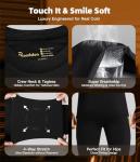 romision Thermal Underwear Long Johns for Men Fleece Lined Base Layer Cold Weather Hunting Gear Bottom and Top Set