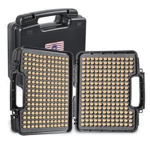 Kinghardcase 390Round 9mm Ammo Storage Case, Travel Safe/Mil Spec/Waterproof Ammo Box - for 9x19mm Parabellum/9mm Luger, 380ACP, 38 S&W, 356 TS&W,7.63mm Mannlicher,8mm Steyr,.357SIG