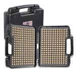 Kinghardcase 390Round 9mm Ammo Storage Case, Travel Safe/Mil Spec/Waterproof Ammo Box - for 9x19mm Parabellum/9mm Luger, 380ACP, 38 S&W, 356 TS&W,7.63mm Mannlicher,8mm Steyr,.357SIG