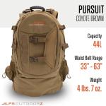 ALPS OutdoorZ Pursuit Pack, Coyote Brown