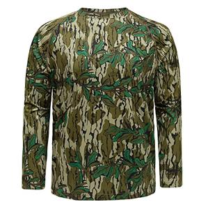 Mossy Oak Camo Hunting Shirts for Men Long Sleeve