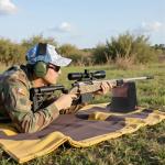 SPIKA Front and Rear Bag, Combo Shooting Rest Bag with Soft Leather and Durable Constriction for Range, Shooting, Outdoor and Hunting