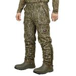 Mossy Oak Sherpa 2.0 Fleece Lined Camo Hunting Pants for Men, Hunting Clothes, Large, Bottomland