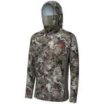 BASSDASH UPF 50+ Men’s Hunting Shirts with Mask Long Sleeve Camo Fishing Hoodie