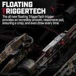 Barnett - Hyper Raptor T-REX Crossbow - 440 FPS Hunting Crossbow w/De-Cocking & Floating TriggerTech - High-Speed Bow w/Scope, Arrows & Quiver - Ultimate Precision & Power