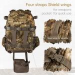 BLISSWILL Hunting Backpack Hunting Day Pack with rifle holder Hunting Gear Accessories gift for men(Timbreon camo)