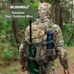 BLISSWILL Hunting Backpack Hunting Day Pack with rifle holder Hunting Gear Accessories gift for men(Timbreon camo)