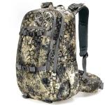 MOXULE Hunting Backpack Waterproof Pack: 25L Hunting Gear with Rain Cover,Hunting Day Pack with Rifle Bow Gun Holder (Camo)
