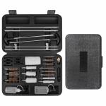 Magsaddle Universal Gun Cleaning Kit for Pistol, Shotgun, Rifle, Handgun, Airgun, Revolver, Cleaning Kit with Brushes, Jags, Slotted Tips, Portable Case