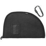 POYOLEE Waterproof Soft Pistol Case Small Gun Purse Concealed Carry Handgun Pouch For Shooting, Hunting, Range Sports (Black, Medium)