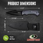 Mossy Oak Full-Tang Hunting Knife with Sheath