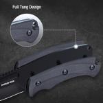 Mossy Oak Full-Tang Hunting Knife with Sheath