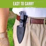 Mossy Oak Full-Tang Hunting Knife with Sheath