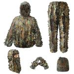Ghillie Suit for Men - Complete Set with Full Face Mask & Gloves | Perfect for Outdoor Camouflage, Turkey Hunting, Jungle Games & Halloween!