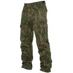 Mossy Oak Cotton Mill 2.0 Camo Hunting Pants for Men Camouflage Clothes, Large, Greenleaf