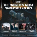 VNSH Belly Band Holster – Comfortable, Secure & Discreet | Concealed Carry Fit for 99% of Handguns with Built-in Mag Pouches