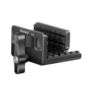 Manbily Shooting Rest Saddle for Hunting Shooting Stick Monopods Bipods Tripods Stand-Black (U-2)