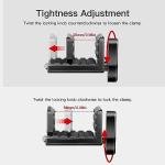 Manbily Shooting Rest Saddle for Hunting Shooting Stick Monopods Bipods Tripods Stand-Black (U-2)