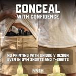 VNSH Belly Band Holster – Comfortable, Secure & Discreet | Concealed Carry Fit for 99% of Handguns with Built-in Mag Pouches