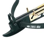 SAS Wrath 80 Pound Self-Cocking Pistol Crossbow Hunting Target Shooting (Metal with Bag+15 Bolts+Extra String)