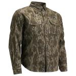BLOCKER OUTDOORS Lightweight Finisher Turkey Hunting Button-Up Shirt (US, Alpha, Large, Regular, Regular, MO Bottomland Original)