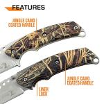 Elk Ridge ER-054CA 8.5-Inch Fixed and 5-Inch Folder Hunting Knife Set