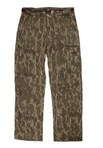Mossy Oak Cotton Mill 2.0 Camo Hunting Pants for Men Camouflage Clothes, Bottomland, Medium
