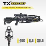 TenPoint TX Ultra 29.5, Moss Green - 460 FPS - Our Fastest Forward Draw Crossbow Ever - Equipped with EVO-X Marksman Elite Scope, Ambidextrous Safety + ACUslide MAXX Cocking & De-Cocking System