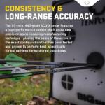 TenPoint TX Ultra 29.5, Moss Green - 460 FPS - Our Fastest Forward Draw Crossbow Ever - Equipped with EVO-X Marksman Elite Scope, Ambidextrous Safety + ACUslide MAXX Cocking & De-Cocking System