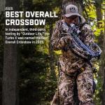 TenPoint Turbo X Crossbow, Moss Green - 415 FPS - Equipped with 100-Yard RangeMaster Scope, ACUslide Cocking & De-Cocking System + S2 Trigger