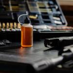 Elite Universal Gun Cleaning Kit for All Guns - Durable Brass Rods & Brushes for Handgun, Shotgun, Rifle - 9mm Bore Rope, Brass Jags, Oil Bottle, Strong Carrying Case - Gun Accessories by Quantum Lux