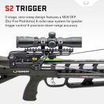 TenPoint Turbo X Crossbow, Moss Green - 415 FPS - Equipped with 100-Yard RangeMaster Scope, ACUslide Cocking & De-Cocking System + S2 Trigger