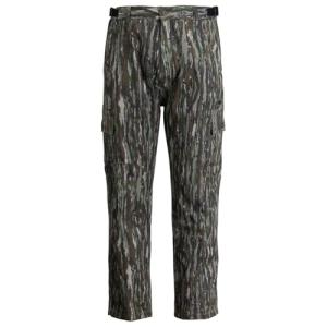 BLOCKER OUTDOORS Finisher Turkey Hunting Cotton Pants – Durable Scent-Control Camo Pants with Adjustable Waist & Multiple Pockets (X-Large, RT Original)